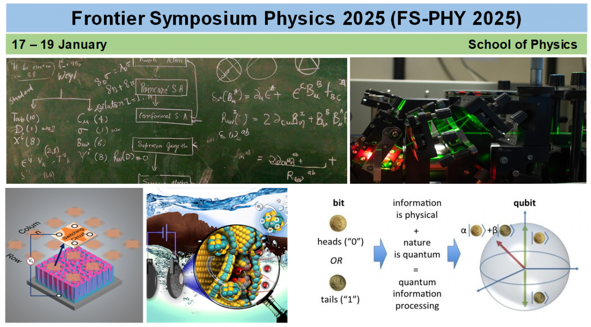 Frontier Symposium in Physics-2025